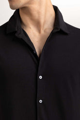 Black Basic Shirt KS-HSPK23-038